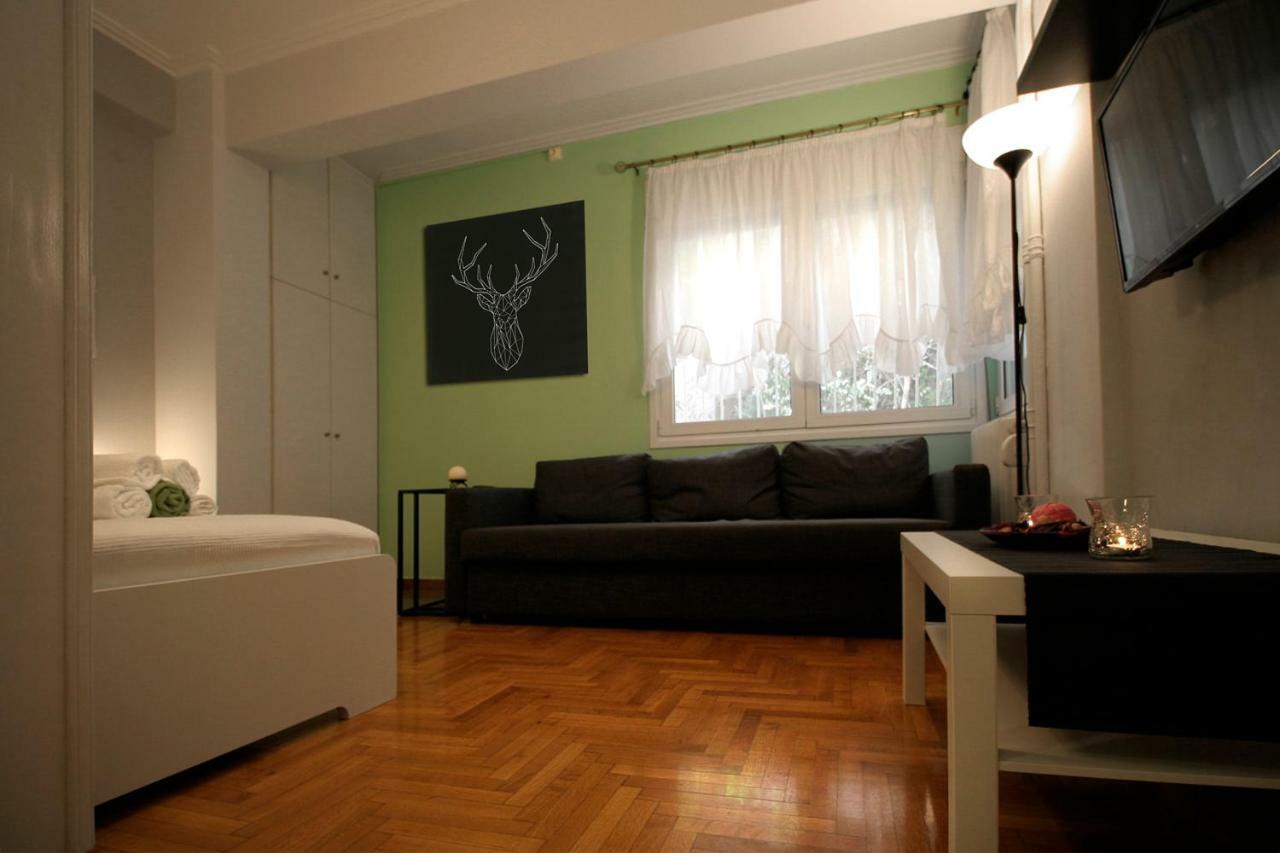 Luxury flat in Kolonaki, 3’ Metro Apartment Athena Bagian luar foto