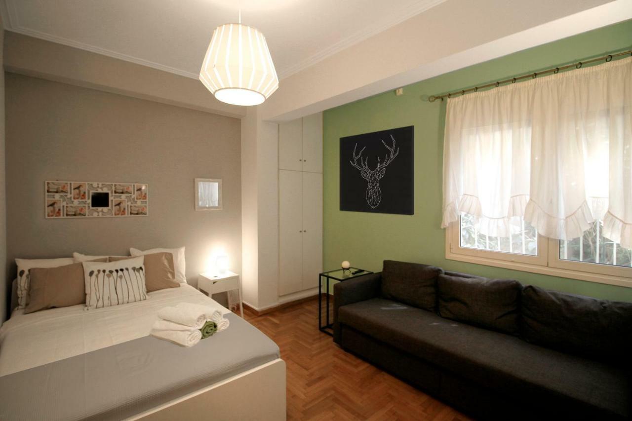 Luxury flat in Kolonaki, 3’ Metro Apartment Athena Bagian luar foto